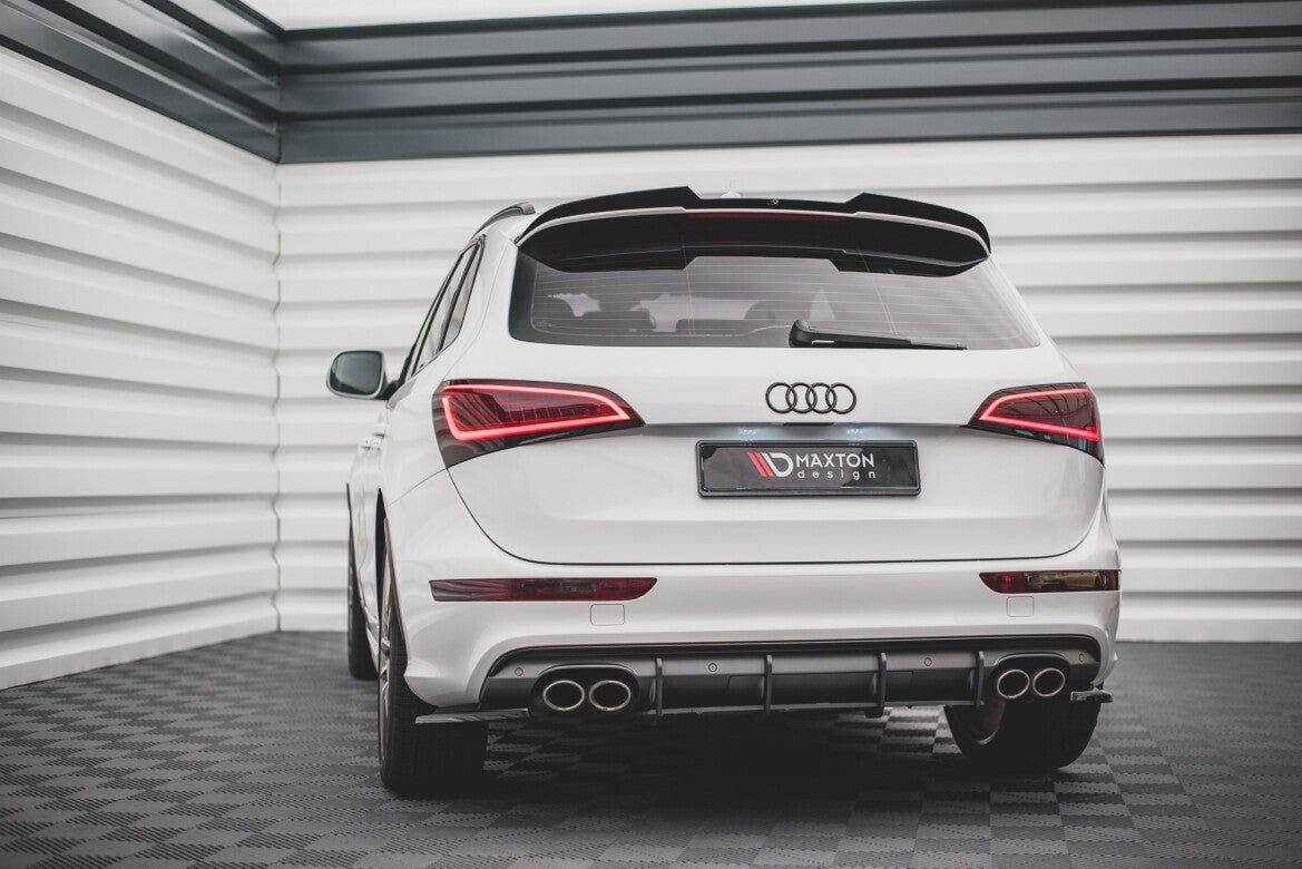 Street Pro Heckansatz Diffusor passend für Audi SQ5 Mk1 (8R) schwarz matt