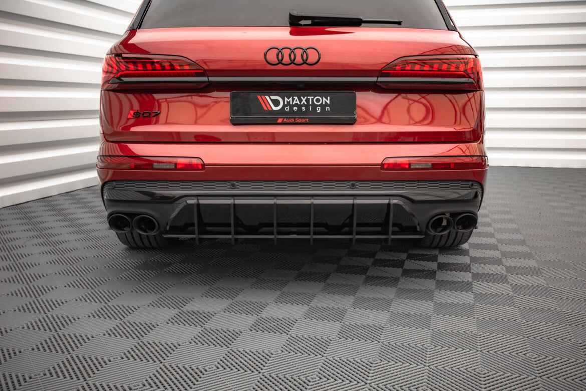 Street Pro Heckansatz Diffusor passend für Audi SQ7 Mk2 (4M) FL schwarz matt