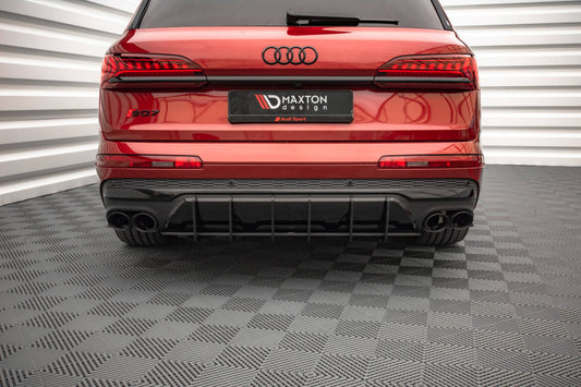 Street Pro Heckansatz Diffusor passend für Audi SQ7 Mk2 (4M) FL schwarz matt