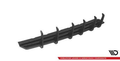 Street Pro Heckansatz Diffusor passend für Audi SQ7 Mk2 (4M) FL schwarz matt