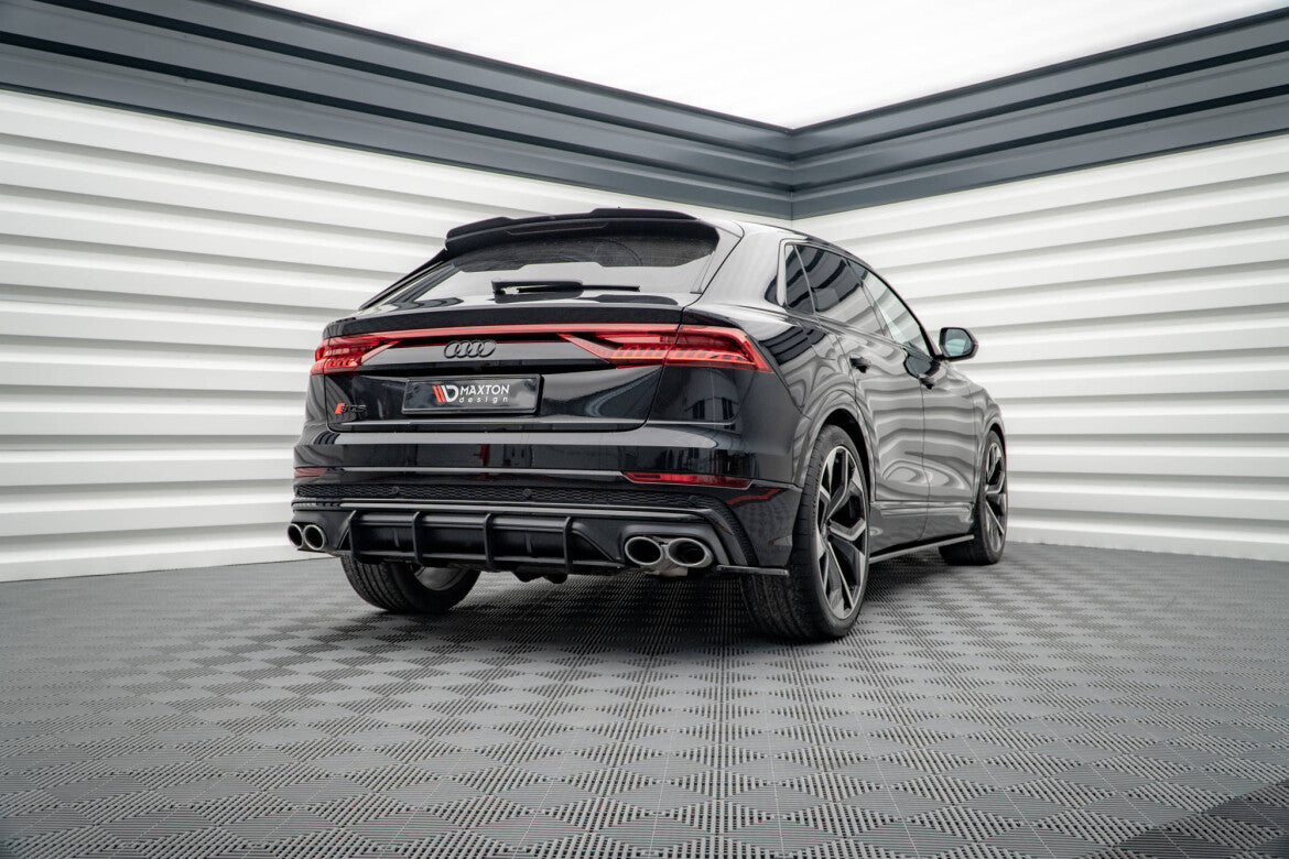 Street Pro Heckansatz Diffusor passend für Audi SQ8 Mk1 schwarz matt