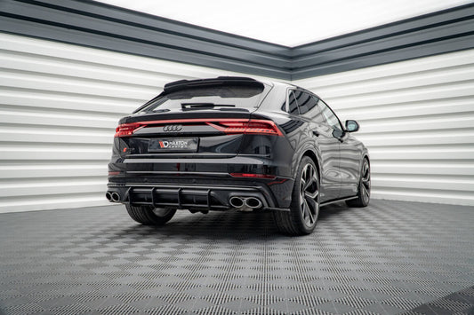 Street Pro Heckansatz Diffusor passend für Audi SQ8 Mk1 schwarz matt