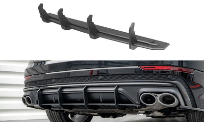 Street Pro Heckansatz Diffusor passend für Audi SQ8 Mk1 schwarz matt
