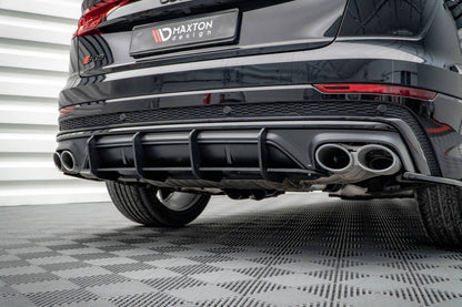 Street Pro Heckansatz Diffusor passend für Audi SQ8 Mk1 schwarz matt