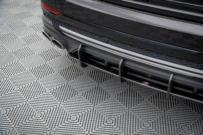 Street Pro Heckansatz Diffusor passend für Audi SQ8 Mk1 schwarz matt