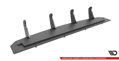 Street Pro Heckansatz Diffusor passend für Audi SQ8 Mk1 schwarz matt