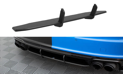 Street Pro Heckansatz Diffusor passend für Audi TT S 8S FL schwarz matt