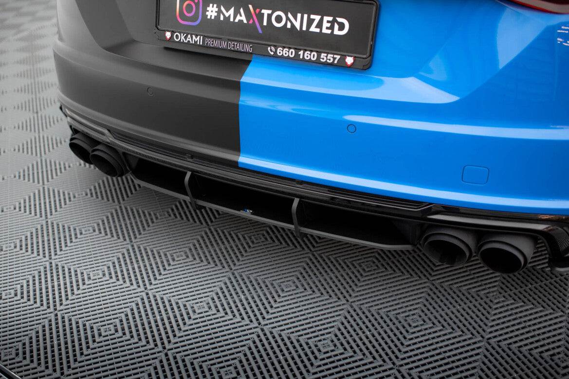 Street Pro Heckansatz Diffusor passend für Audi TT S 8S FL schwarz matt