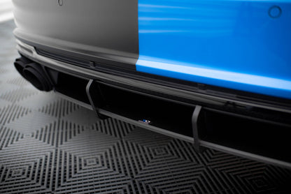 Street Pro Heckansatz Diffusor passend für Audi TT S 8S FL schwarz matt