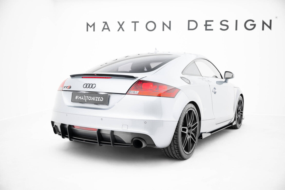 Street Pro Heckansatz Diffusor passend für Audi TT S-Line 8J FL schwarz matt