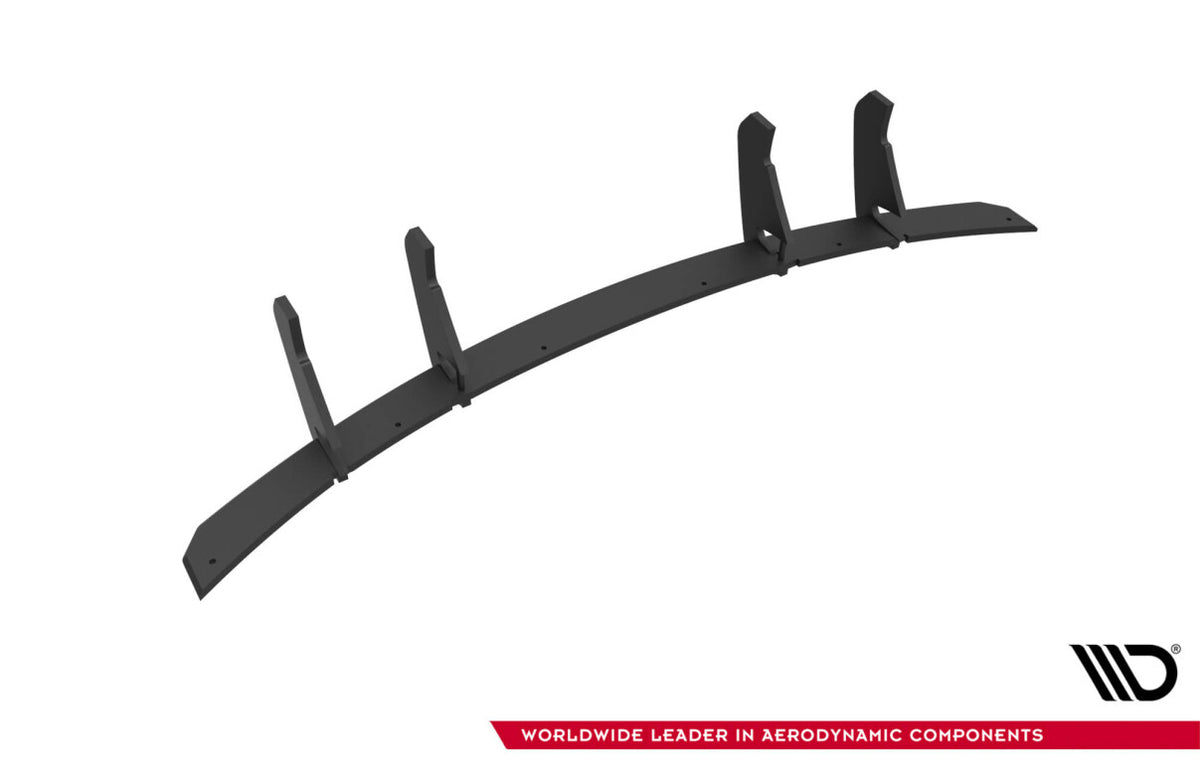 Street Pro Heckansatz Diffusor passend für Audi TT S-Line 8J FL schwarz matt