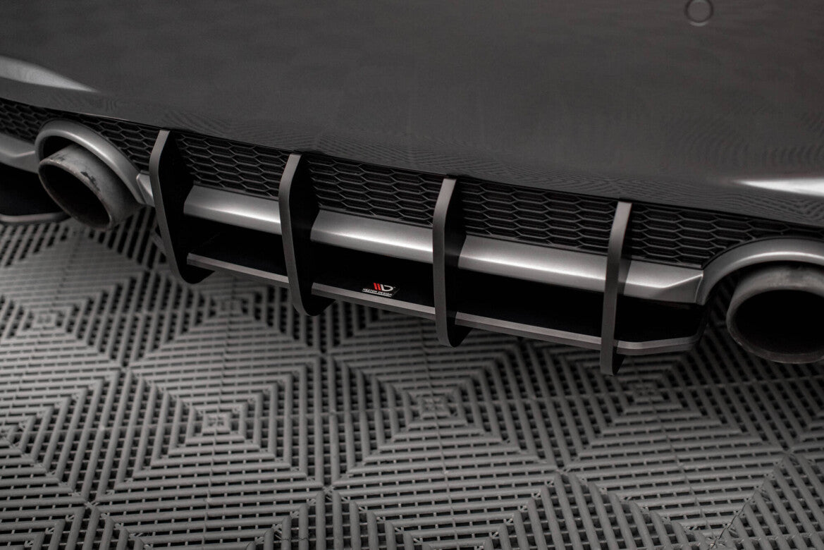Street Pro Heckansatz Diffusor passend für Audi TT S-Line 8S schwarz matt