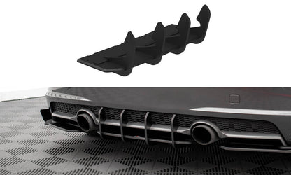 Street Pro Heckansatz Diffusor passend für Audi TT S-Line 8S schwarz matt