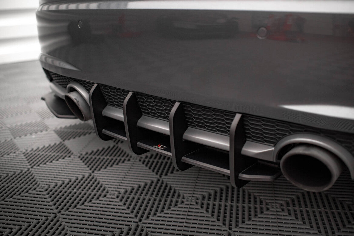 Street Pro Heckansatz Diffusor passend für Audi TT S-Line 8S schwarz matt