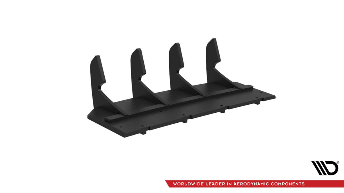 Street Pro Heckansatz Diffusor passend für Audi TT S-Line 8S schwarz matt