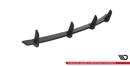 Street Pro Heckansatz Diffusor passend für BMW 1er F20 schwarz matt