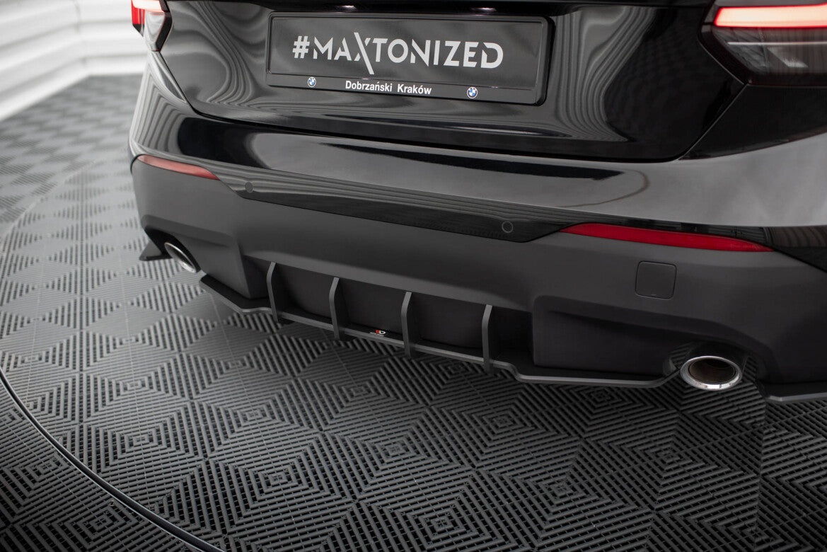 Street Pro Heckansatz Diffusor passend für BMW 2 Coupe G42 schwarz matt
