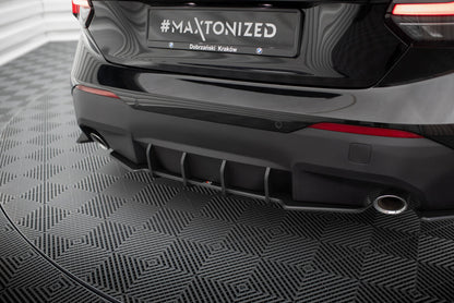 Street Pro Heckansatz Diffusor passend für BMW 2 Coupe G42 schwarz matt