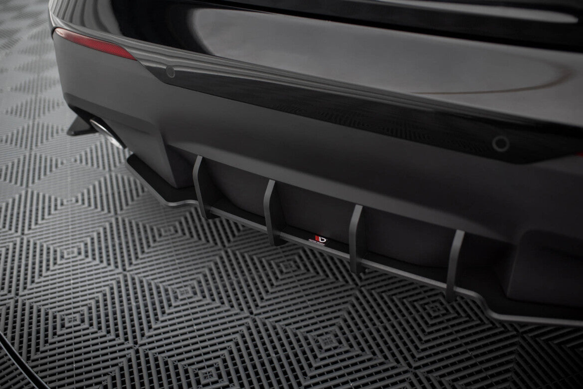 Street Pro Heckansatz Diffusor passend für BMW 2 Coupe G42 schwarz matt
