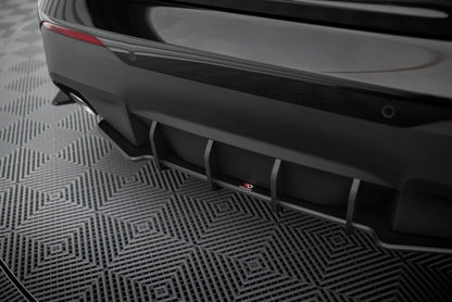 Street Pro Heckansatz Diffusor passend für BMW 2 Coupe G42 schwarz matt