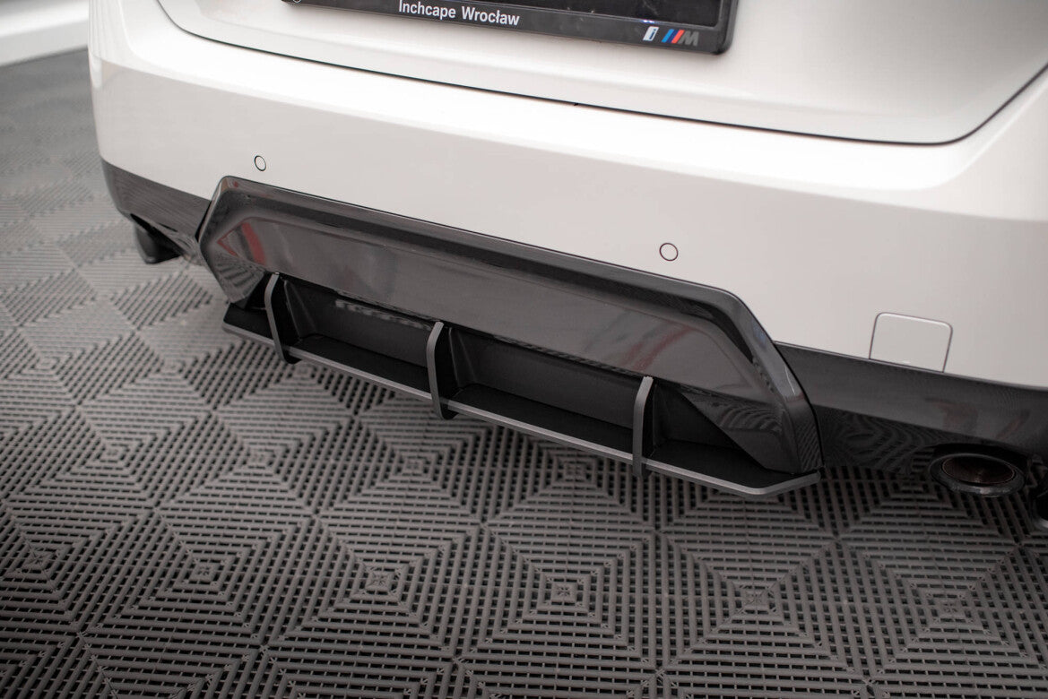 Street Pro Heckansatz Diffusor passend für BMW 2 Coupe M-Paket G42 schwarz matt