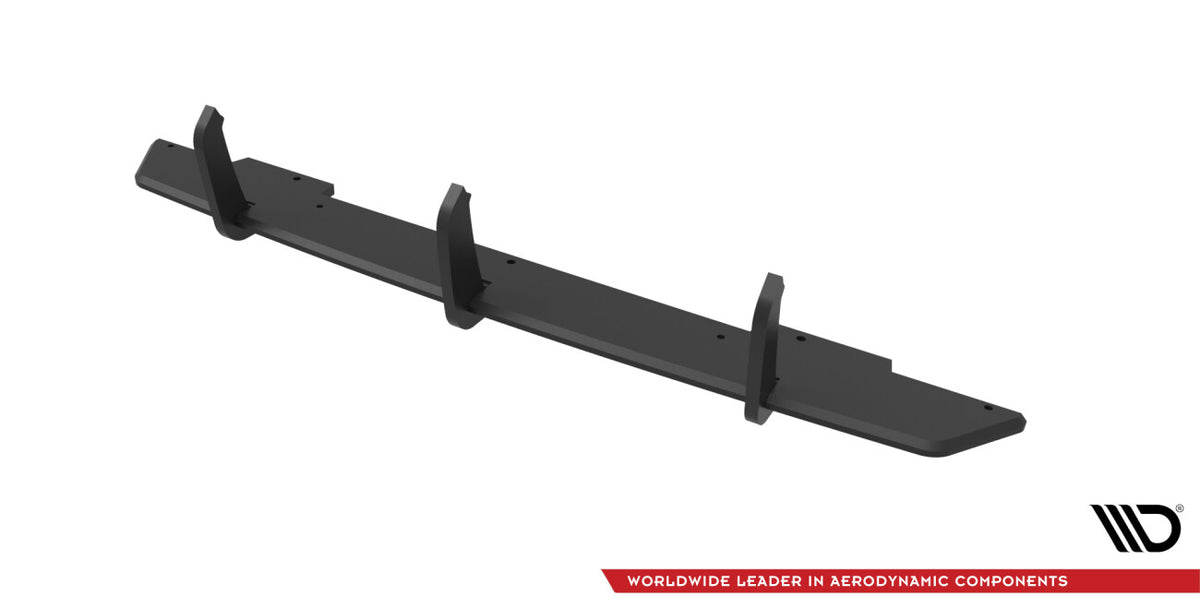Street Pro Heckansatz Diffusor passend für BMW 2 Coupe M-Paket G42 schwarz matt
