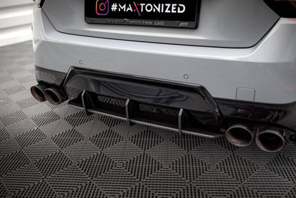 Street Pro Heckansatz Diffusor passend für BMW 2 Coupe M240i G42 schwarz matt