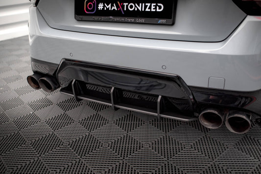 Street Pro Heckansatz Diffusor passend für BMW 2 Coupe M240i G42 schwarz matt