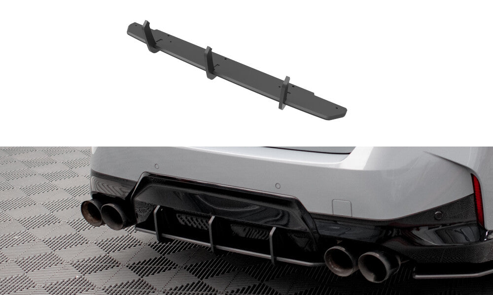 Street Pro Heckansatz Diffusor passend für BMW 2 Coupe M240i G42 schwarz matt