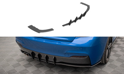 Street Pro Heckansatz Diffusor passend für BMW 2 M-Paket F22 schwarz matt