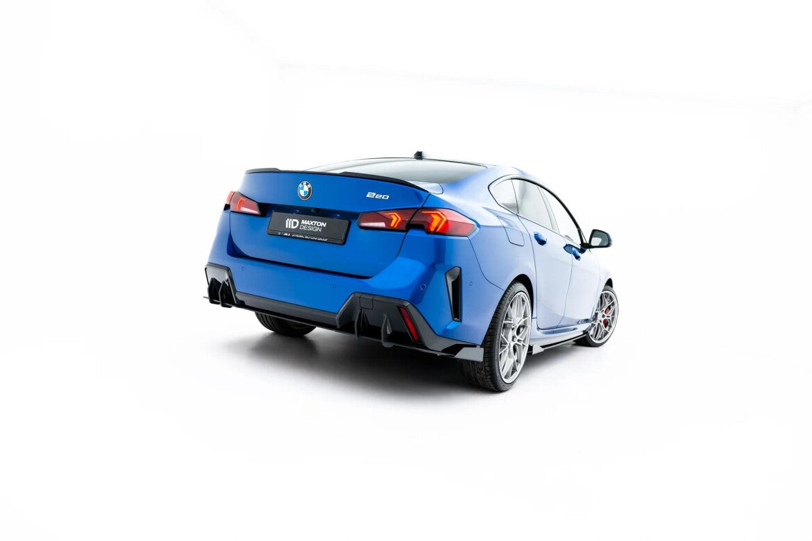 Street Pro Heckansatz Diffusor passend für BMW 2 M-Paket Gran Coupe F74 schwarz matt + Hochglanz Flaps