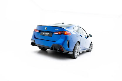 Street Pro Heckansatz Diffusor passend für BMW 2 M-Paket Gran Coupe F74 schwarz matt + Hochglanz Flaps