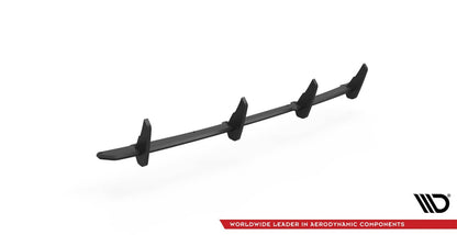 Street Pro Heckansatz Diffusor passend für BMW 3er G20 / G21 schwarz-rot