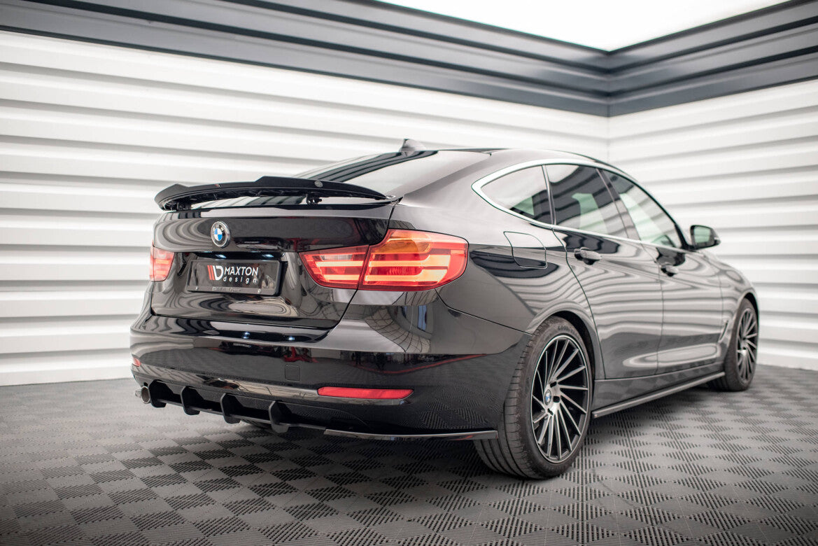 Street Pro Heckansatz Diffusor passend für BMW 3er GT F34 schwarz matt