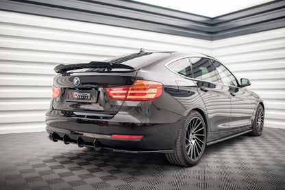 Street Pro Heckansatz Diffusor passend für BMW 3er GT F34 schwarz matt