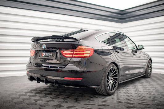 Street Pro Heckansatz Diffusor passend für BMW 3er GT F34 schwarz matt