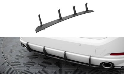 Street Pro Heckansatz Diffusor passend für BMW 3er Limousine / Touring G20 / G21 FL schwarz matt