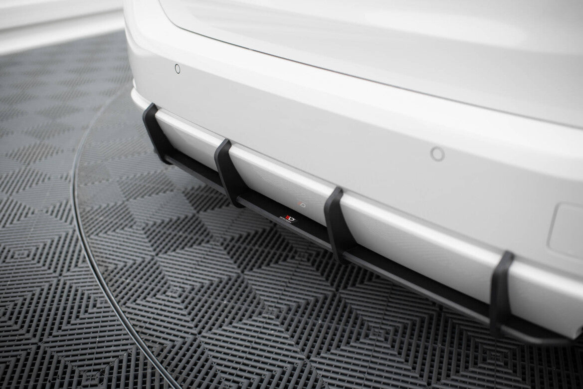 Street Pro Heckansatz Diffusor passend für BMW 3er Limousine / Touring G20 / G21 FL schwarz matt