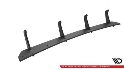 Street Pro Heckansatz Diffusor passend für BMW 3er Limousine / Touring G20 / G21 FL schwarz matt