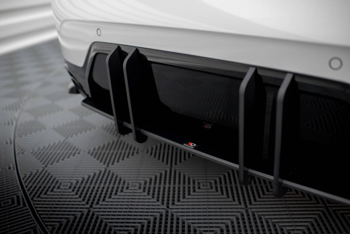 Street Pro Heckansatz Diffusor passend für BMW 3er M-Paket G20 / G21 FL schwarz matt