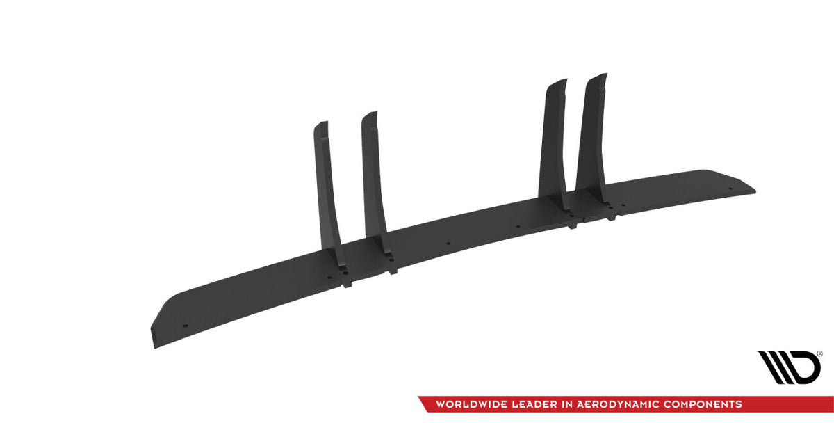 Street Pro Heckansatz Diffusor passend für BMW 3er M-Paket G20 / G21 FL schwarz matt