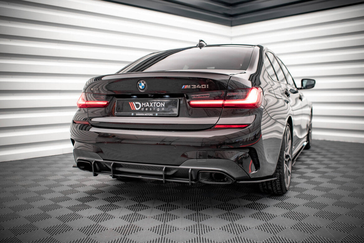 Street Pro Heckansatz Diffusor passend für BMW 3er M340 G20 / G21 schwarz matt