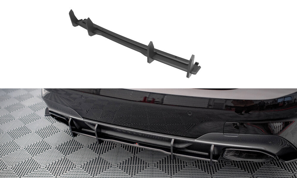 Street Pro Heckansatz Diffusor passend für BMW 3er M340 G20 / G21 schwarz matt