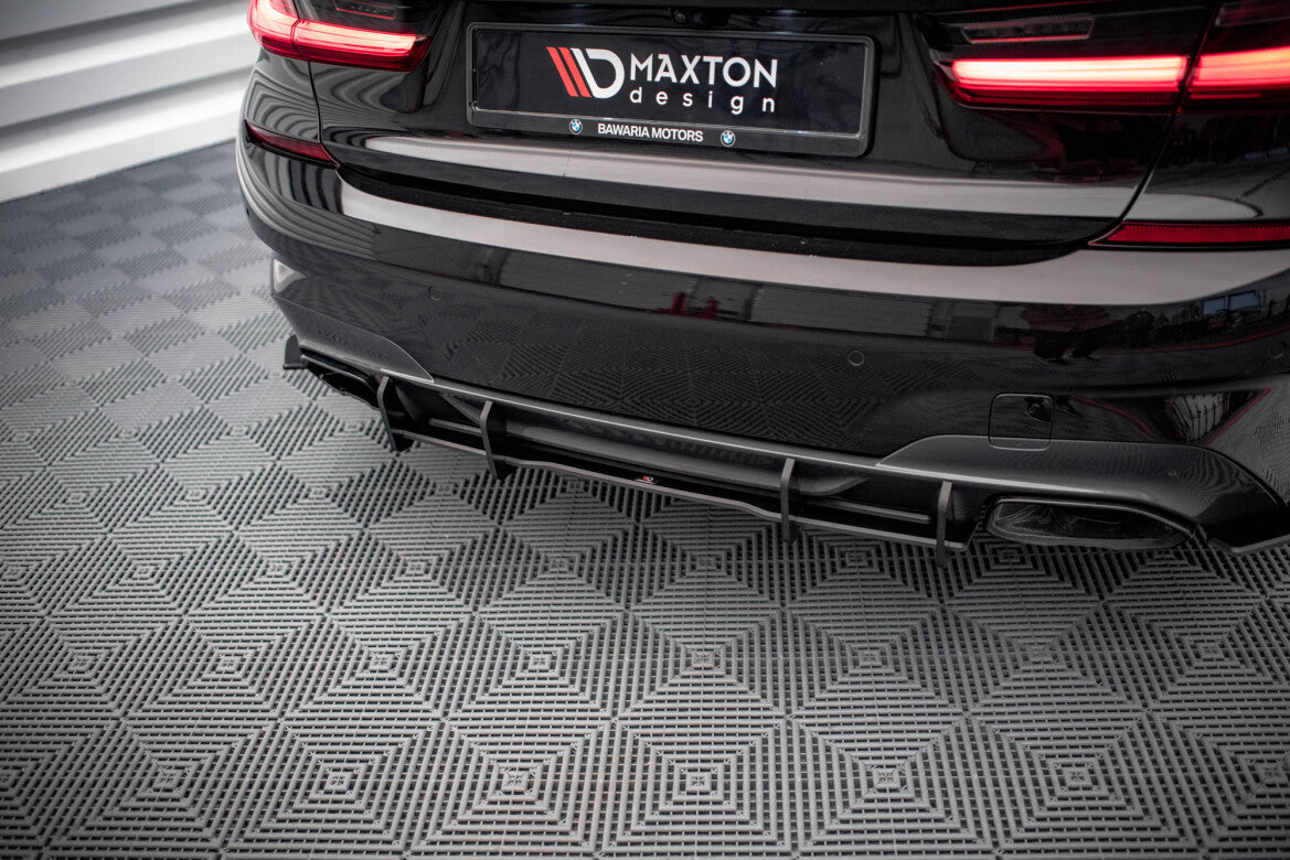 Street Pro Heckansatz Diffusor passend für BMW 3er M340 G20 / G21 schwarz matt