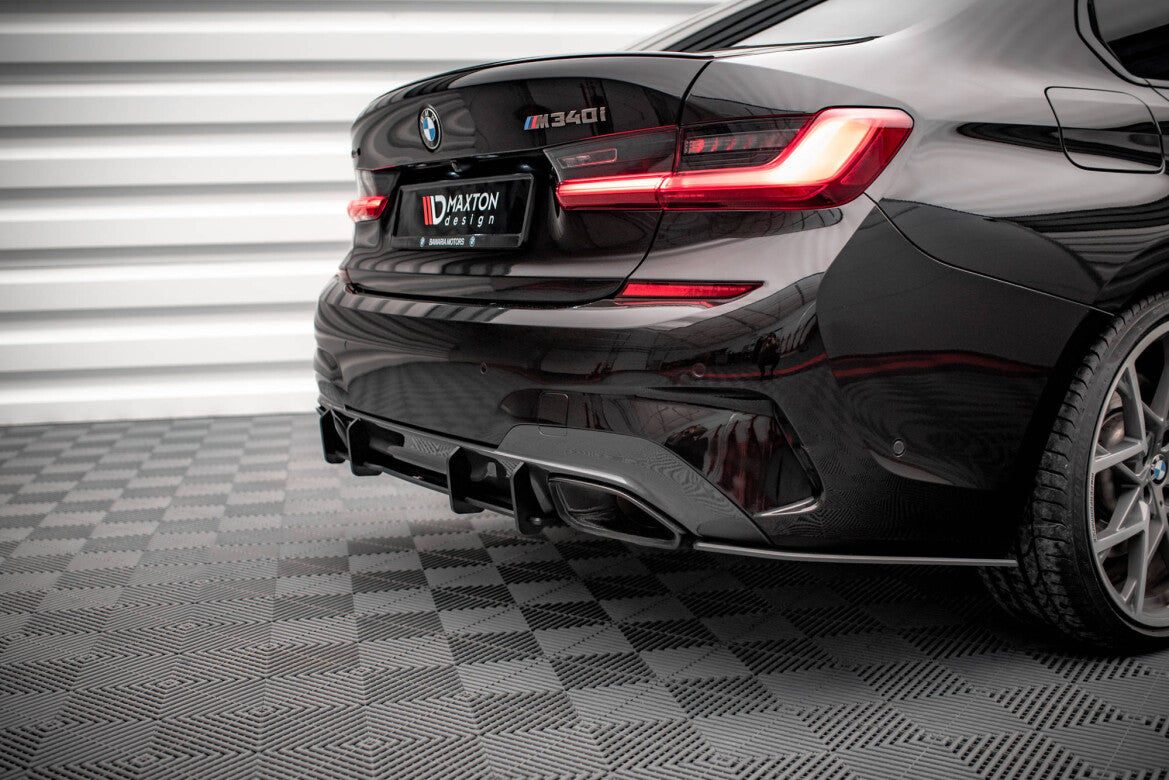 Street Pro Heckansatz Diffusor passend für BMW 3er M340 G20 / G21 schwarz matt