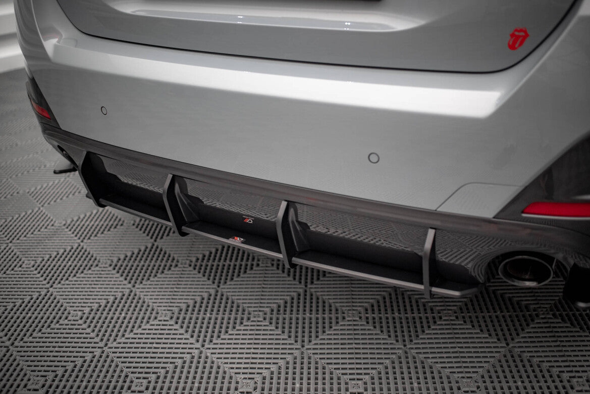 Street Pro Heckansatz Diffusor passend für BMW 4er Gran Coupe M-Paket G26 schwarz matt