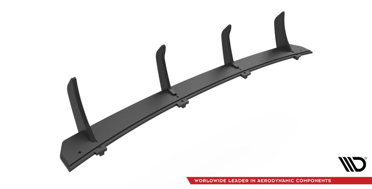 Street Pro Heckansatz Diffusor passend für BMW 4er Gran Coupe M-Paket G26 schwarz matt