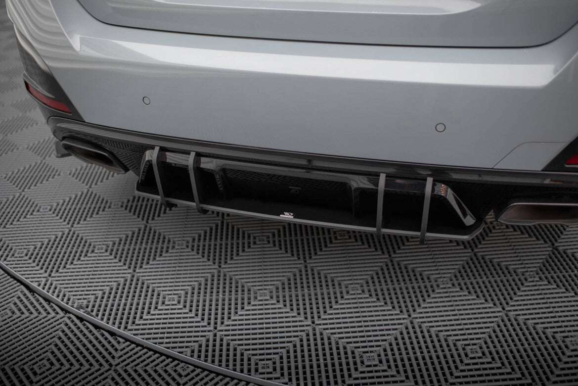Street Pro Heckansatz Diffusor passend für BMW 4er Gran Coupe M440i G26 schwarz matt