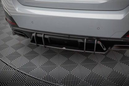 Street Pro Heckansatz Diffusor passend für BMW 4er Gran Coupe M440i G26 schwarz matt