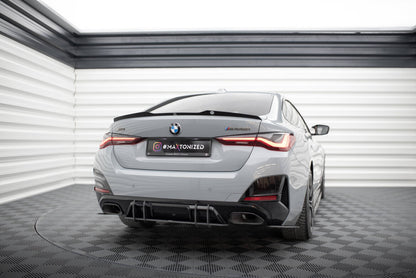Street Pro Heckansatz Diffusor passend für BMW 4er Gran Coupe M440i G26 schwarz matt